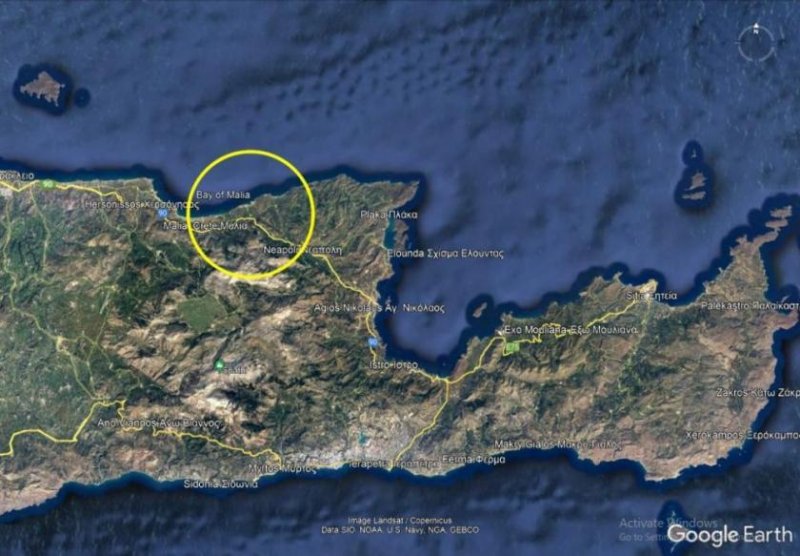 Sisi MIT VIDEO: Baugrundstück mit Meerblick auf Kreta zum Verkauf Grundstück kaufen